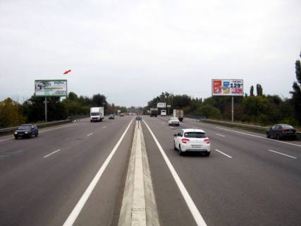 Билборд A в Одессе, 3х6  Киевская трасса_ 1 (В)-мост, в город фото 1