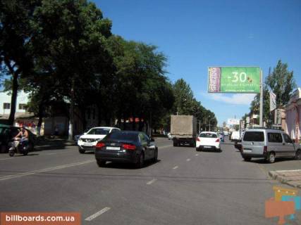 Білборд, Бігборд (Борд)  A у Одесі ул.Водопроводная, 10 - Стальканат (А), в центр Фото 1