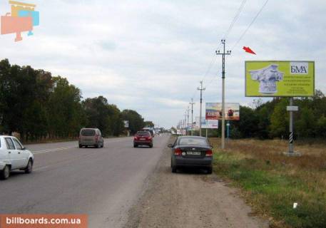 Билборд A в Одессе Южная дорога - Лески, в Ривьеру (16+280) (А) фото 1