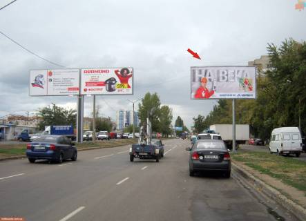 Билборд A в Одессе Днепропетровская дорога, 150 (1) - Строительный рынок (А) фото 1