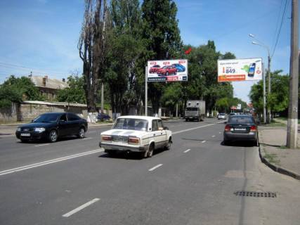 Билборд  в Одессе Люстдорфская дорога - Багрицкого (В), в центр фото 1