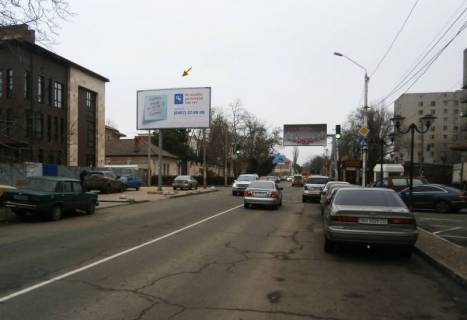Билборд A в Одессе, 3х6  вул.Львівська,48 - "Сантим" (В), на світлофорі фото 1
