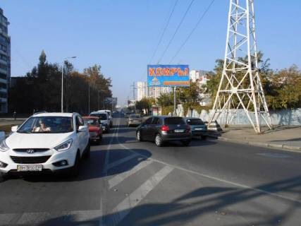 Білборд, Бігборд (Борд)  A у Одесі, 3х6  Люстдорфська дорога 1-а ст.- вул. Малиновського (А) Фото 1