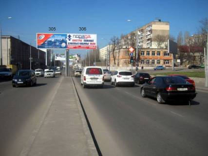 Билборд  в Одессе ул. Балковская, 126а - Мельницкая (к Автовокзалу) (слева) фото 1