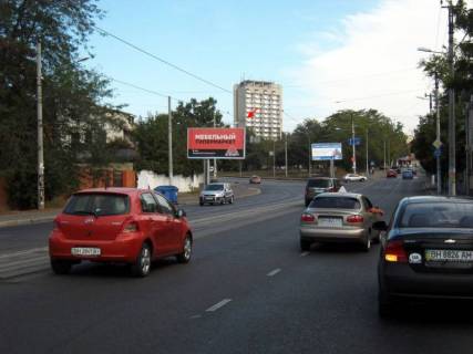 Білборд, Бігборд (Борд)  A у Одесі, 3х6  9 ст Б. Фонтана (В), в центр Фото 1