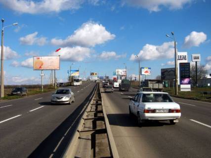 Билборд A в Одессе, 3х6  Овідіопольська дорога - Епіцентр,  в місто (8+720) (В) фото 1