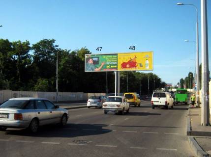 Билборд A в Одессе, 3х6  вул.Балківська - вул.Бугаївська,1 (від Автвокзалу) (ліворуч) фото 1