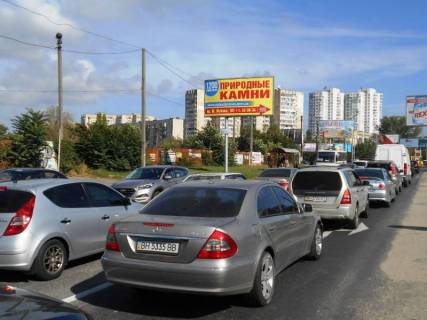 Билборд A в Одессе пр-т Глушко - Жукова (из Ильичевска), остановка (В) фото 1