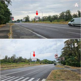 Билборд B в Черкассах, 3в*6ш  вул. Сумгаїтська / вул. Героїв Чорнобиля (Пролетарська) фото 1