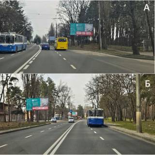Билборд A в Черкассах, 3в*6ш  вул. Дахнівська (парк Сосновий Бір (ім. 50-річчя Радянської влади)) фото 1