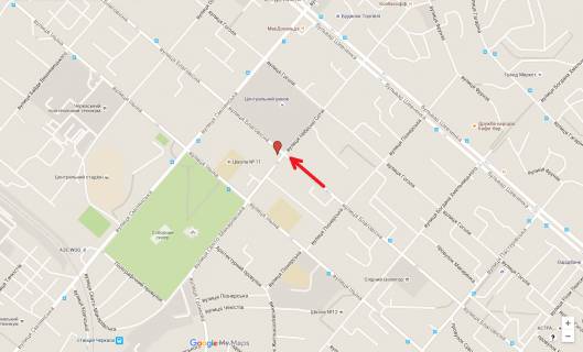 Prismatron, Prism A in Cherkasy, 3в*6ш  st. Nebesnoi Sotni - st. Blagovisna  (zliva) (prizmatron) - 287400 scheme