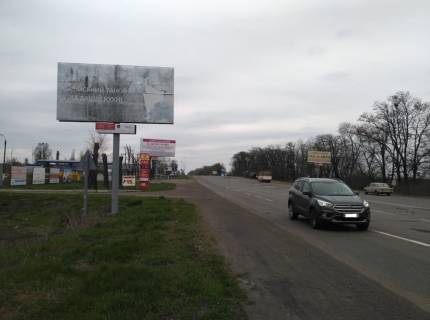Билборд B в Черкассах, 6*3  Смілянське шосе, біля АГЗП фото 1
