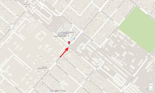 Билборд B в Черкассах, 3в*6ш  вул. Чорновола - ул Бидгощська (біля ринку) схема