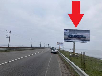 Билборд A в Черкассах, 3в*6ш  виїзд з м. Черкаси, Дамба ст. Панське фото 1