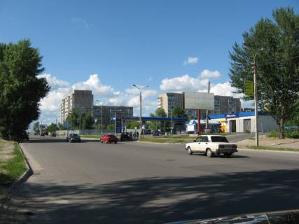 Билборд  в Черкассах ул. Гагарина, ( на АЗС "УРНАФТА") фото 1