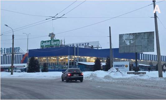 Билборд A в Черкассах, 3в*6ш  вул. Перемоги, кільцева розв'язка, біля Епіцентру фото 1
