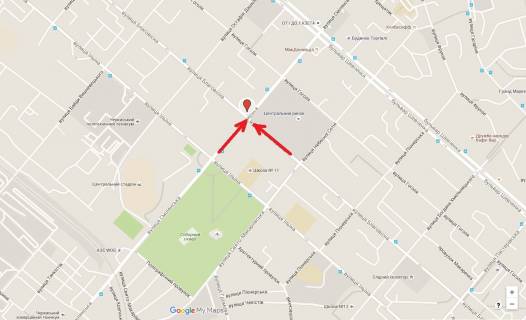 Призма A в Черкассах, 3в*6ш  вул. Благовісна - вул. Смілянська (призматрон) справа - 287411 схема