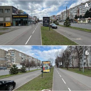 Ситилайт B в Черкассах, 1.2ш*1.8в  м. Черкаси, вул. Сумгаїтська, 37 фото 1