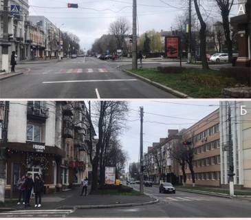 Ситилайт A в Черкассах, 1.2ш*1.8в  м. Черкаси вул. Б. Вишневецького/вул. Хрещатик ("Медколедж") фото 1