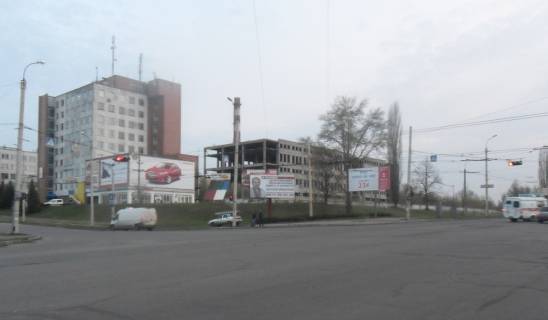 Билборд A в Черкассах ул. Одесская / ул. Сумгаитская схема