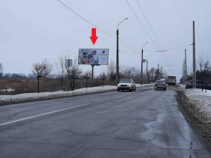 Билборд B в Черкассах, 3в*6ш  Онопрієнка вул., Навпроти будинку №2 (Пожежна академія, маркет "АТБ", АЗС "Лукойл", магазини Поб.техніка), в напрямку з центру фото 1
