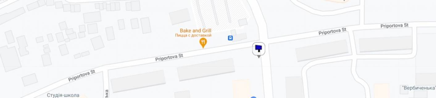 Билборд + в Черкассах, 3в*6ш  вул. Припортова (Героїв Сталінграда) - вул. Волкова схема
