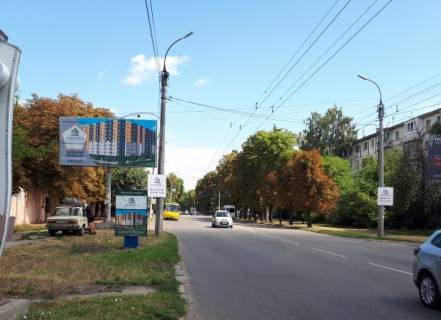 Билборд B в Черкассах, 3в*6ш  вул. Смілянська, 122, біля ЧПК фото 1