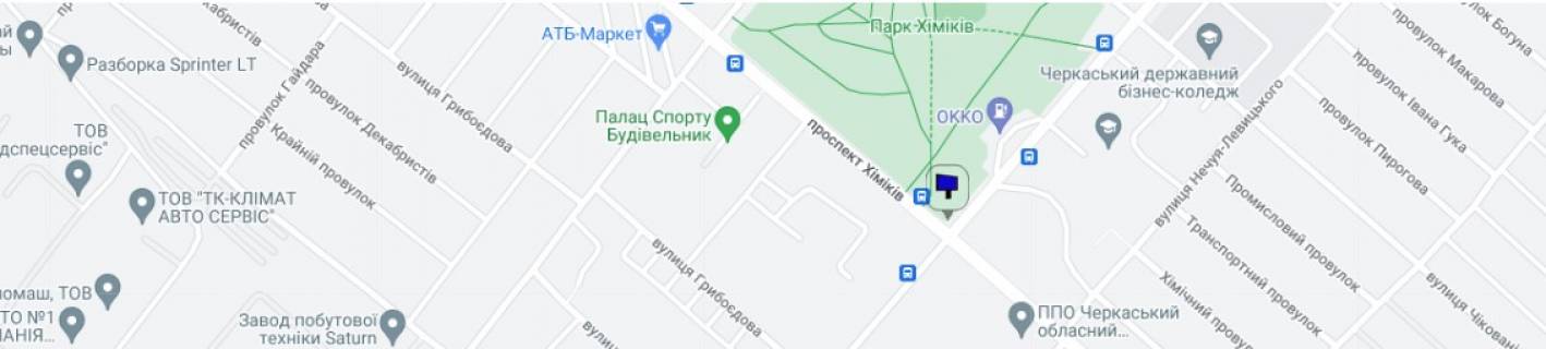 Билборд + в Черкассах, 3в*6ш  вул. Чорновола - пр-т Хіміків схема
