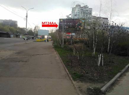 Білборд, Бігборд (Борд)  A у Черкасах, 6*3  м.Черкаси, вул. Володимира Великого (кол. Гагаріна),47 спуск Небесної Сотні (напроти автостоянки) Фото 1
