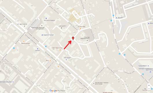 Билборд A в Черкассах, 3в*6ш  вул. Небесної Сотні, 31 схема