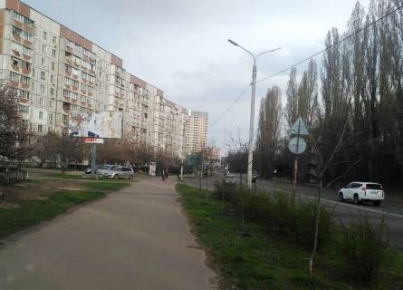 Билборд B в Черкассах, 6*3  м.Черкаси, вул.Гагаріна №95, район Митниця  школа №34 фото 1