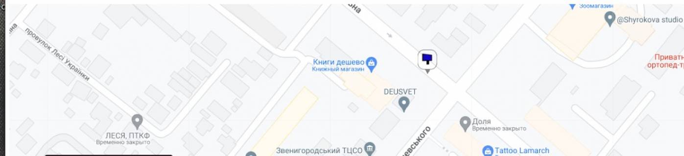 Билборд + в Черкассах, 3в*6ш  вул. Михайла Грушевського (Котовського) - вул.Надпільна (Ільїна) схема