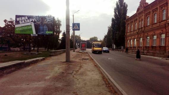 Citylight B in Kropyvnytskyi (Kirovograd), 1,2х1,8  av.Vasilivs'kij, naberezna Photo 1