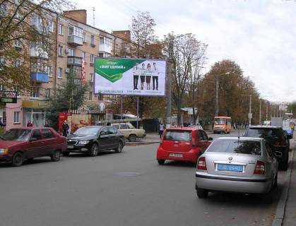 Білборд, Бігборд (Борд)  A у Кропивницький (Кіровоград), 3х6  вул.Шевченка/вул.В.Перспективна Фото 1
