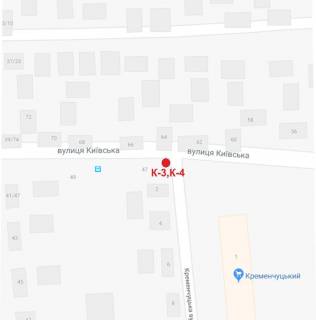 Билборд  в Кропивницкий (Кировоград) схема