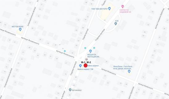 Билборд  в Кропивницкий (Кировоград) схема