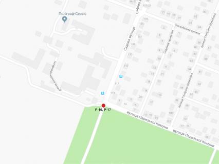 Билборд A в Кропивницкий (Кировоград), 3х6  вул. Садова схема