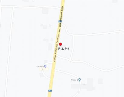 Білборд, Бігборд (Борд)  A у Кропивницький (Кіровоград) вул. Бобринецький шлях (40річчя Перемоги) схема