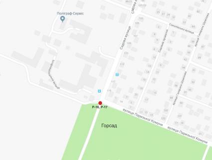 Білборд, Бігборд (Борд)  B у Кропивницький (Кіровоград) вул. Садова схема