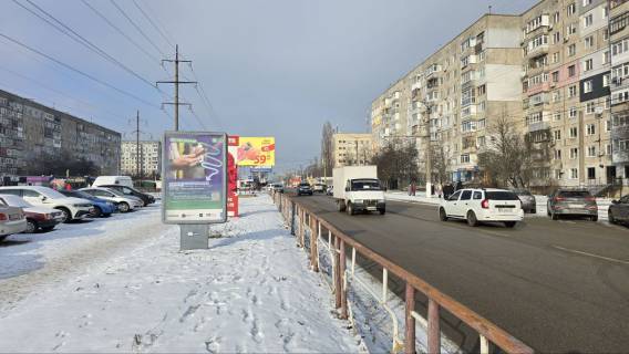 Ситилайт B в Кропивницкий (Кировоград), 1,2х1,8  вул. Незалежності, 26 (вул. Попова) фото 1