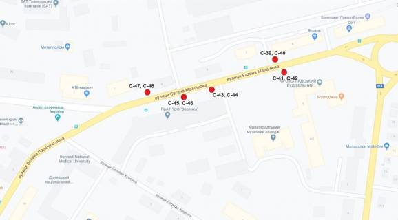 Ситилайт  в Кропивницкий (Кировоград) схема