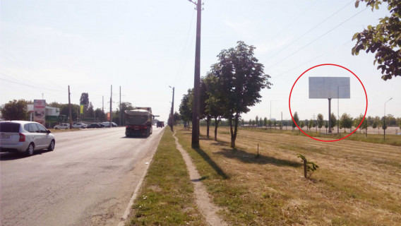 Билборд A в Кропивницкий (Кировоград), 3х6  вул.Перша Виставкова (вул.Мурманська) фото 1