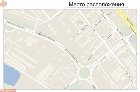 Призма A в Запорожье Набережная_АЦ Алфа Автомотив Групп - 163249 схема