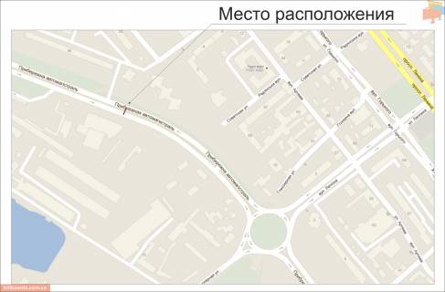 Призма A в Запорожье Набережная_АЦ Алфа Автомотив Групп - 163250 схема