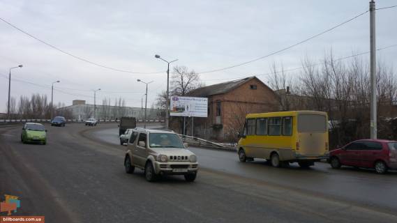 Билборд A в Запорожье, 3х6  Железнодорожная,31 - Красная фото 1