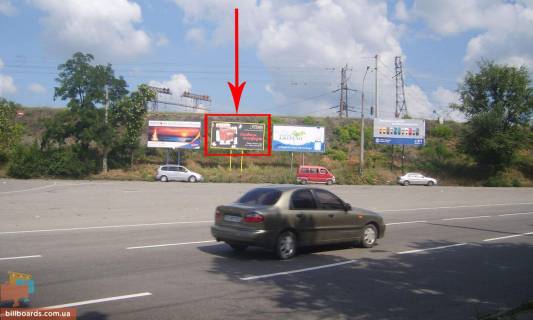 Билборд A в Запорожье, 3х6  Набережная-Величара (Тюленіна) фото 1