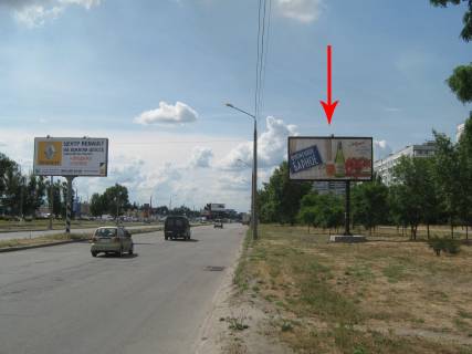 Билборд A в Запорожье, 3x6  Набережная-Грязнова фото 1
