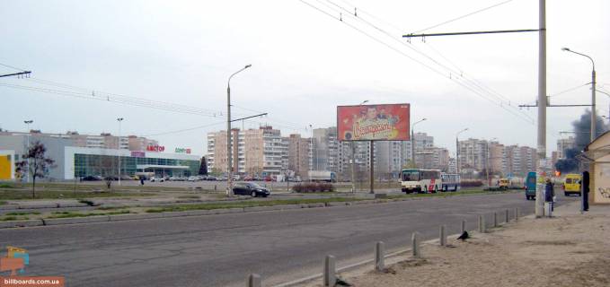 Billboard A in Zaporizhzhya, 3х6  Novokuznec'ka-Amstor Photo 1