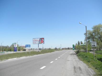 Билборд A в Токмаке, 3x6  Б. Хмельницького- възд из Запорожья, пост ГАИ фото 1