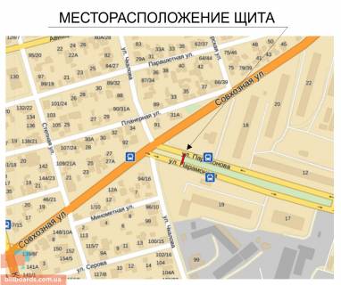 Призматрон, Призма A у Запоріжжі, 3х6  Парамонова-Радгоспна - 163233 схема